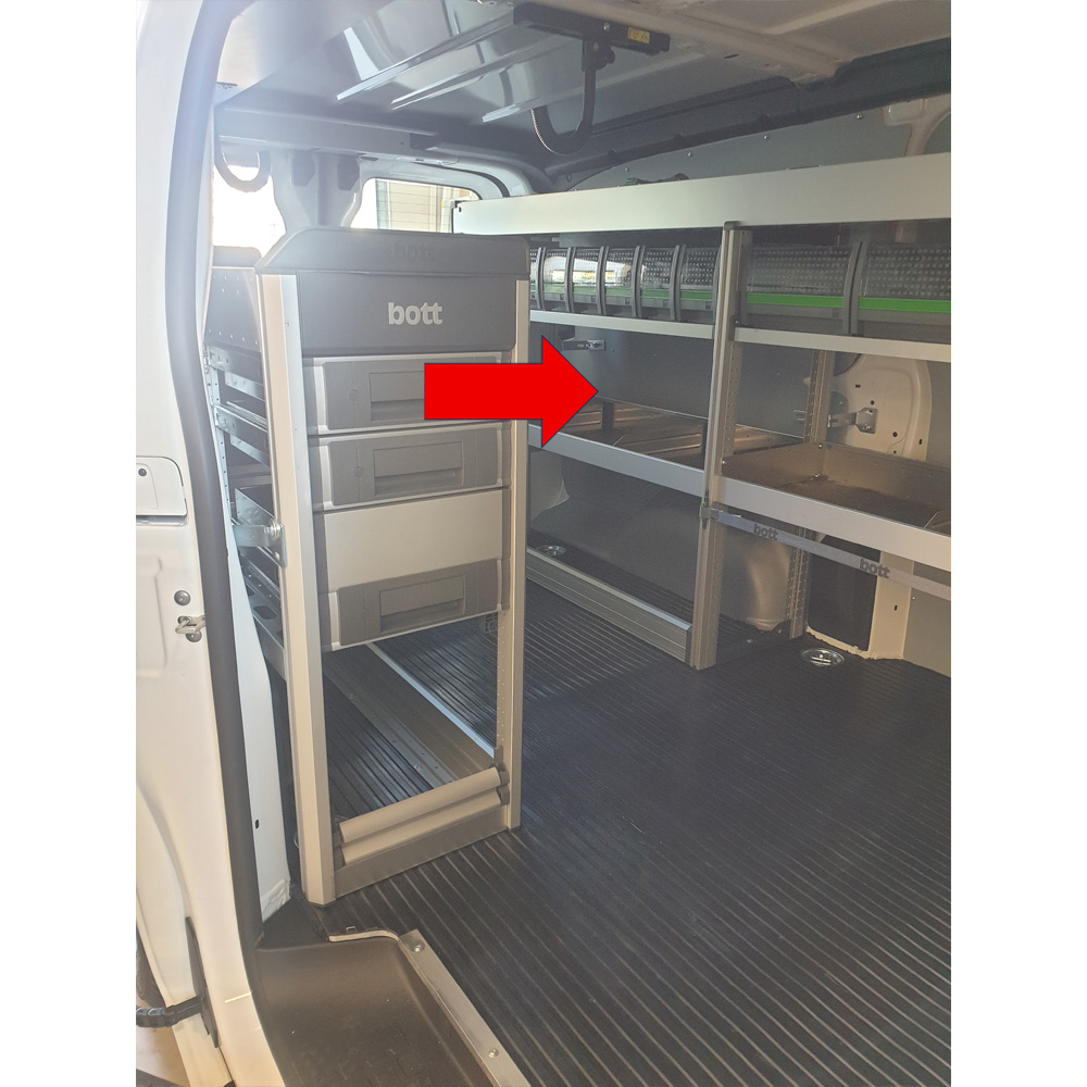 OUTLET bott vario 3 avohylly L2160 x S375 x K 1000
