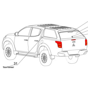 Road Ranger geelitarra ET400021