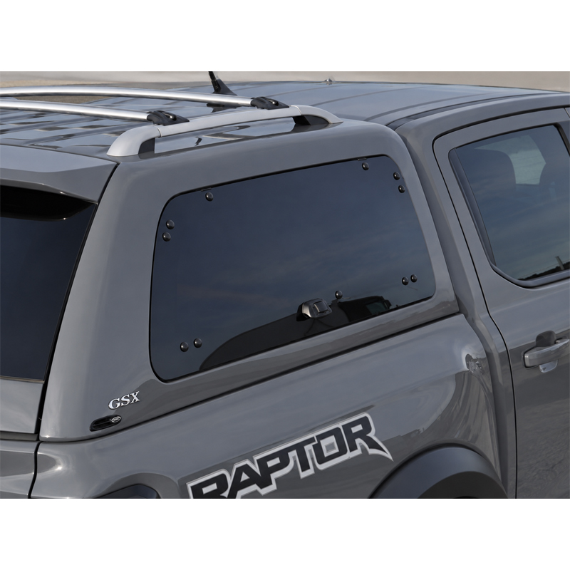 Alpha GSX ja GX1 Lavakatteen oikeanpuoleinen sivulasi Ford Ranger, Nissan Navara, Mercedes X, Toyota Hilux, VW 2023-