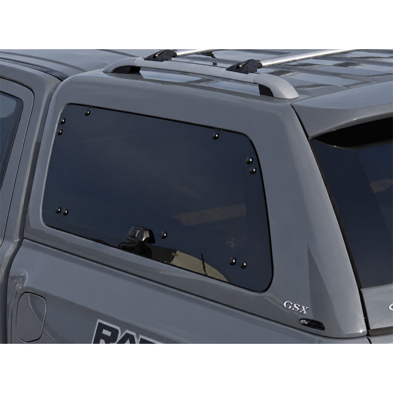 Alpha GSX ja GX1 Lavakatteen vasemmanpuoleinen sivulasi Ford Ranger, Nissan Navara, Mercedes X, Toyota Hilux, VW 2023-