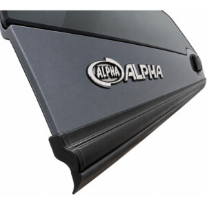 Alpha lavakatteen takaoven alalista GSE, GSX, GTE, AXS, CM2, CMX, CML ja CME