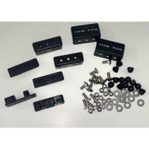 Alu-Cab taakkatelineiden jalkasarja standard 40 mm 4 kpl/sarja