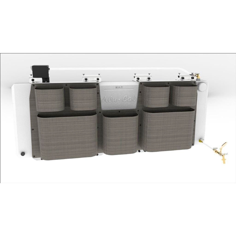 Alu-Cab vesisäiliön kiinnitettävä säilytyslaukkusarja Canopy Camper / ModCAP