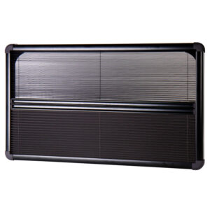 OUTLET Pimennys ja hyttysverho, mattamusta 344 x 544 mm